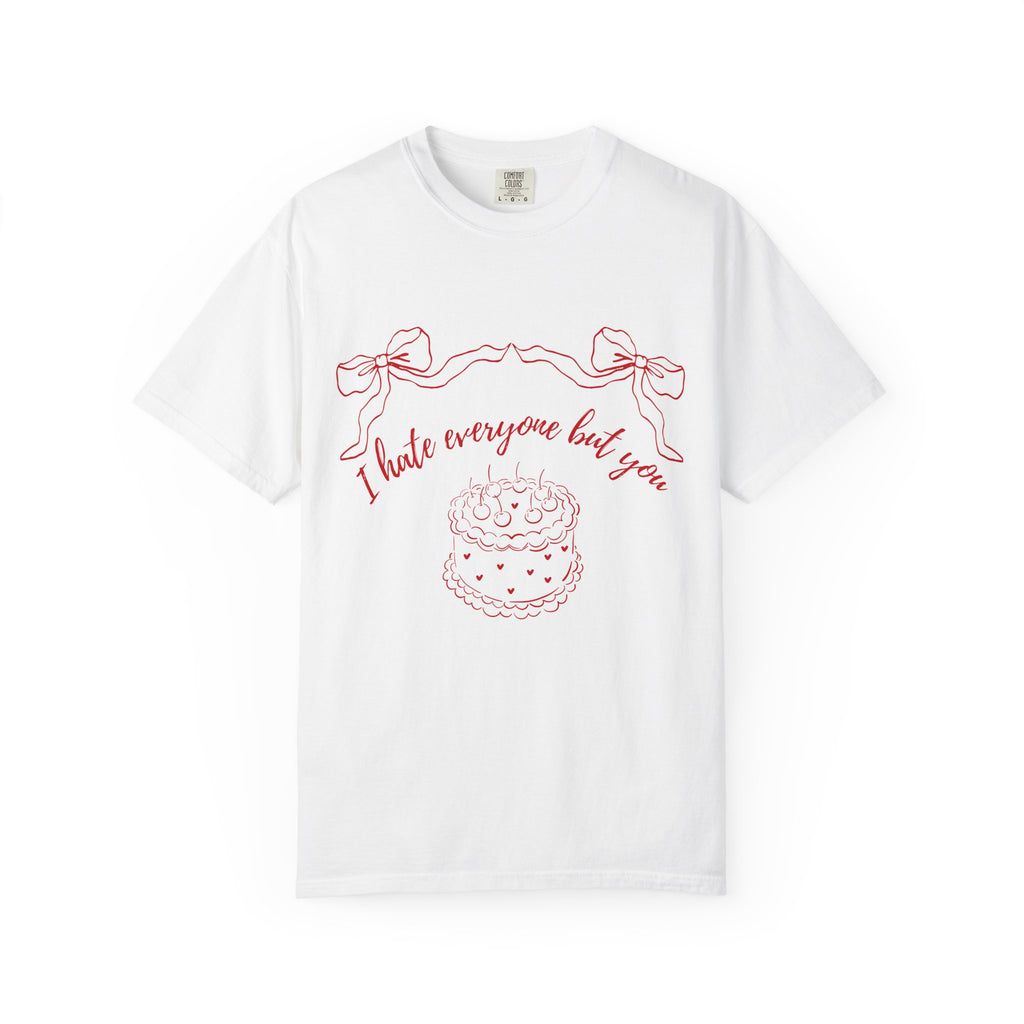 Vintage Cake Bows Valentine's T-Shirt | Funny Valentine Tee