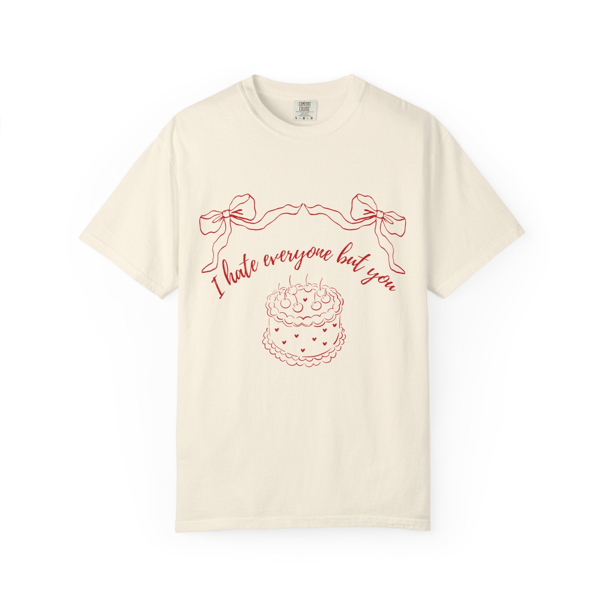 Vintage Cake Bows Valentine's T-Shirt | Funny Valentine Tee