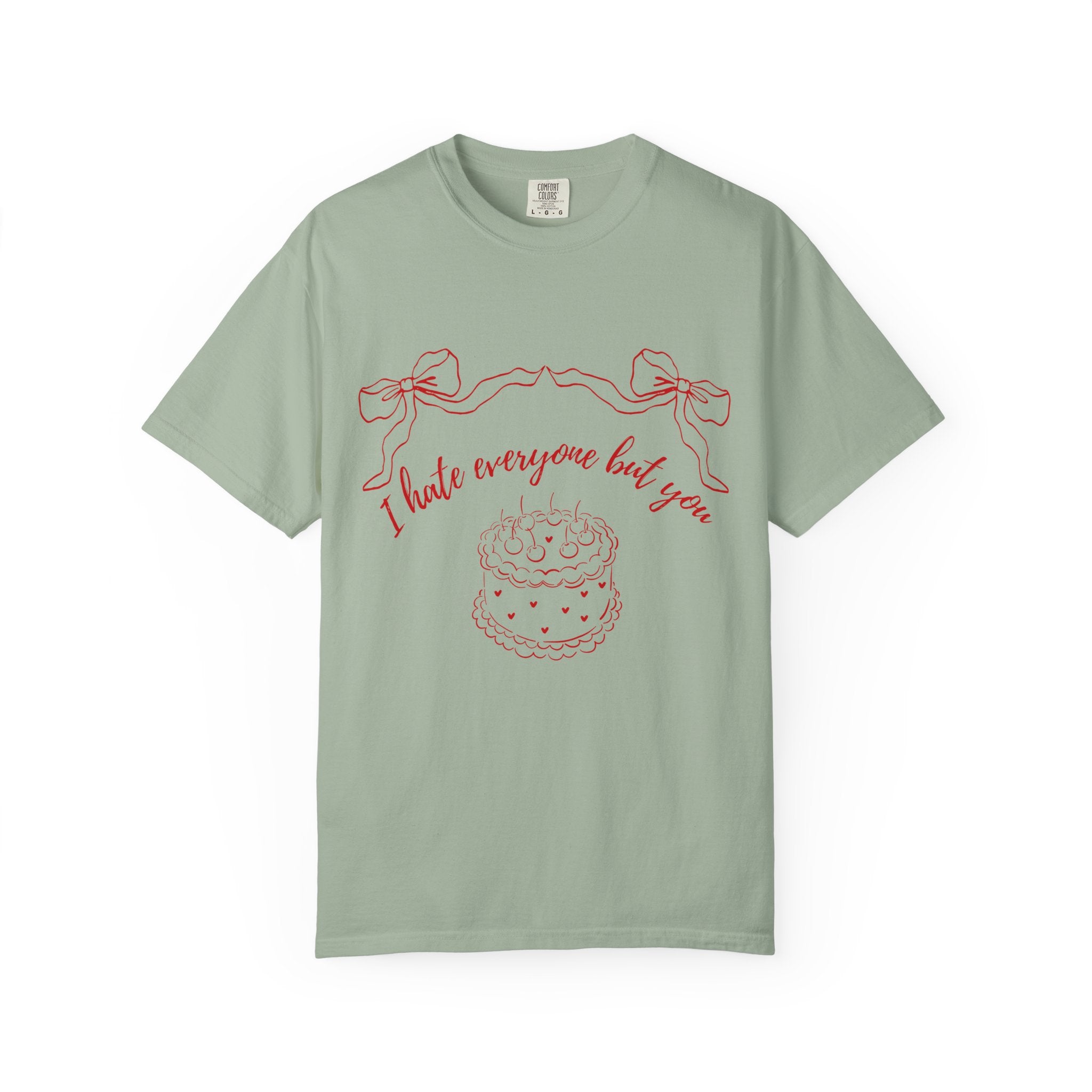 Vintage Cake Bows Valentine's T-Shirt | Funny Valentine Tee