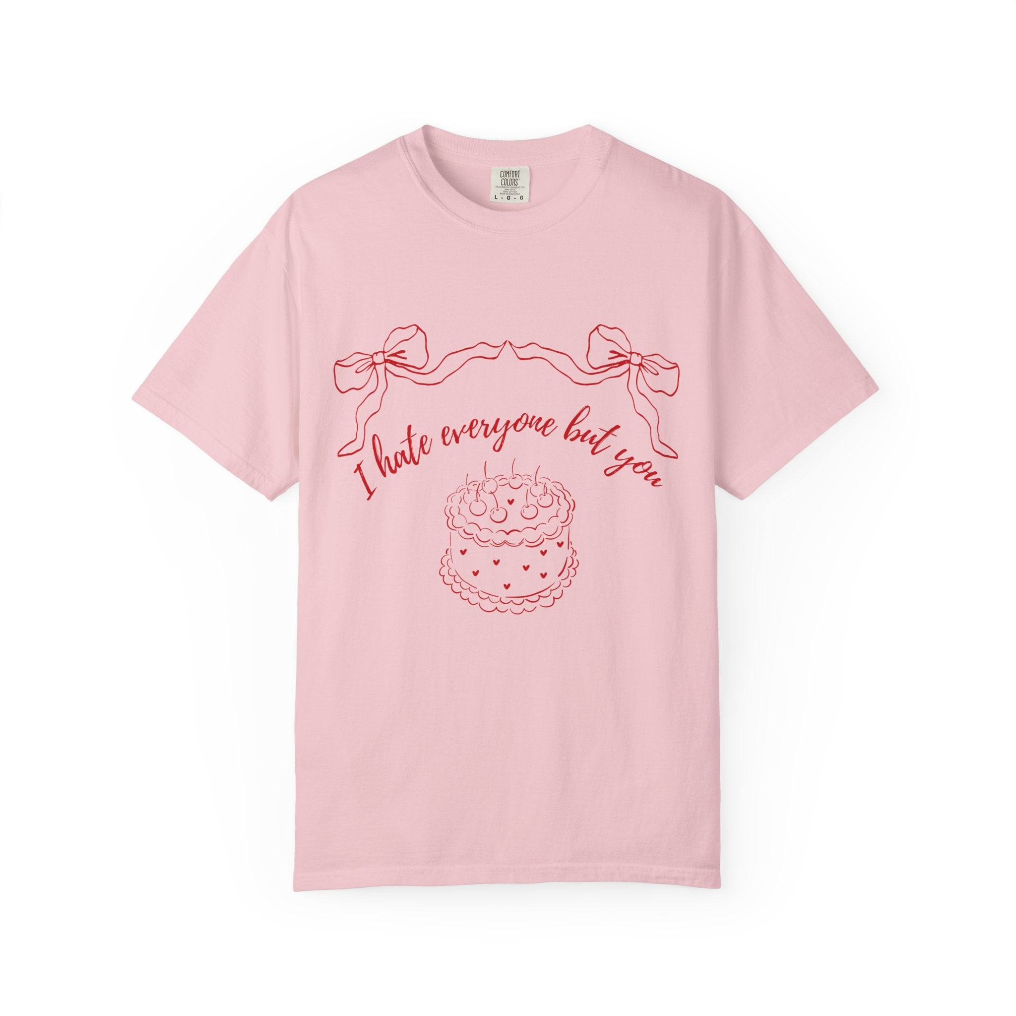 Vintage Cake Bows Valentine's T-Shirt | Funny Valentine Tee
