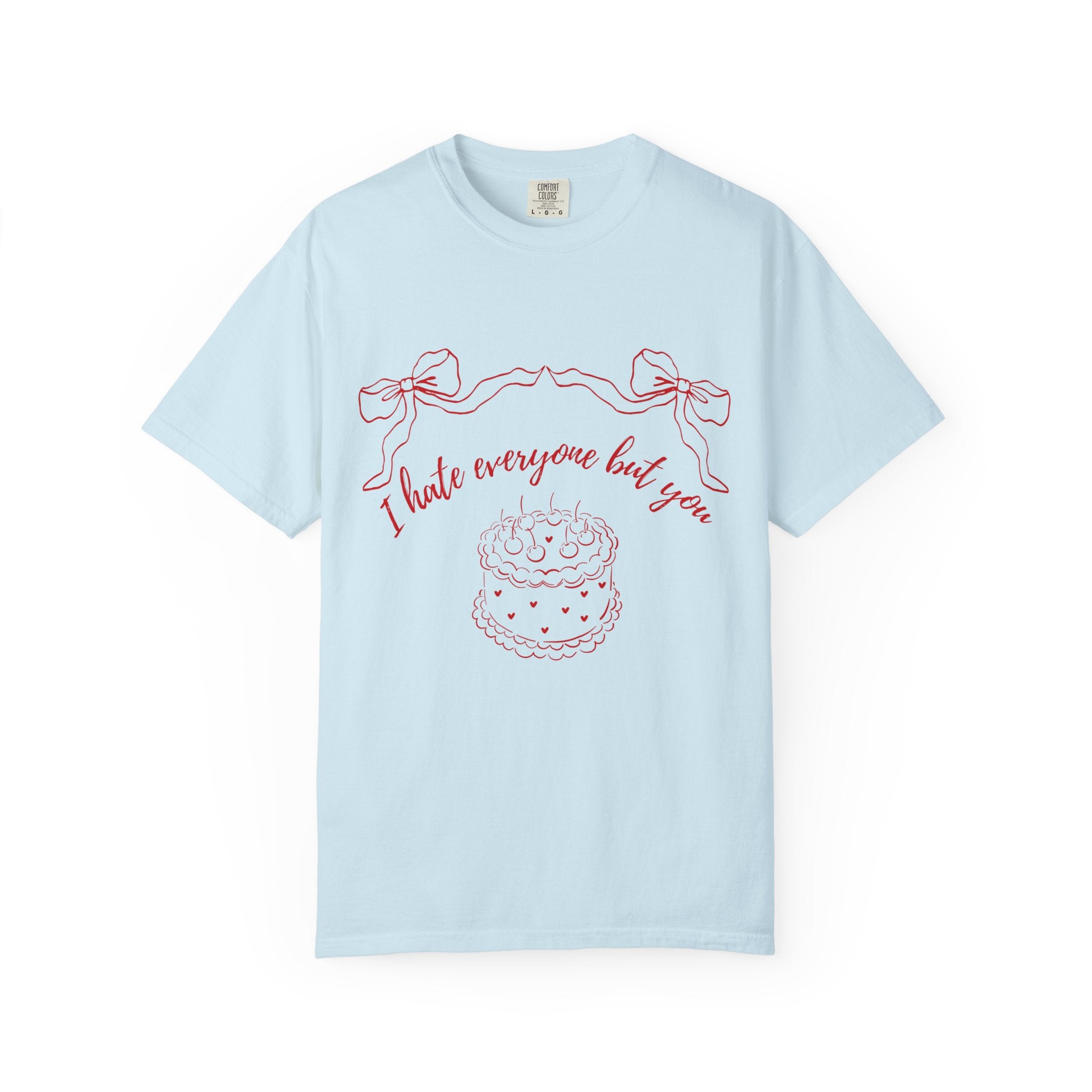 Vintage Cake Bows Valentine's T-Shirt | Funny Valentine Tee